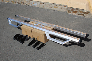 Тюнинг для Пороги ( подножки ) Tundra стиль 4