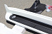 Пороги Land Cruiser 200 2014 +, белый перламутр, дизайн LX с боковой подсветкой