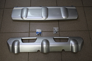 Тюнинг для Накладки X-trail 31 на бампера  , серые