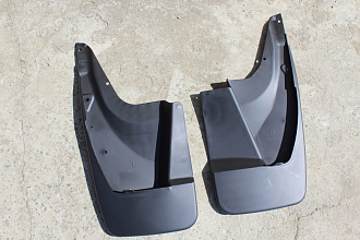 Брызговики задние Prado 150 2012+ , под обвес Modellista