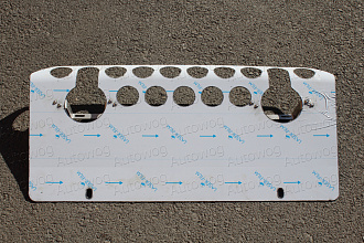 Защита переднего бампера Mercedes G-class W463 , хром 