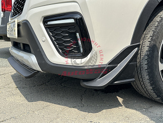 Накладки Forester 2019 - 2024 переднего бампера 
