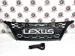 Тюнинг для Решетка RX 350 / RX 270 2009 - 2011 , дизайн USA Design с ходовыми огнями 