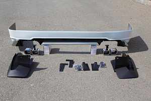 Тюнинг для Губа задняя Prado 120 Modellista , белый перламутр