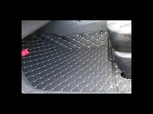 Тюнинг для Коврики в салон Prius 30 , 3D экокожа