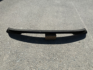 Тюнинг для Спойлер Patrol Y62 Nismo под стекло на середину двери, черный 2020+