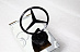 Эмблема Mercedes-Benz значок на капот (звезда) , чёрная