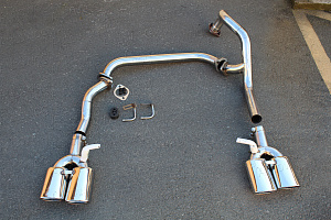 Тюнинг для Разводка глушителя на Prado 150 Double Eight