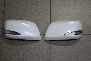 Тюнинг для Корпуса зеркал Land Cruiser 200 / LX 570 дизайн LX 570 2015 +, белый перламутр