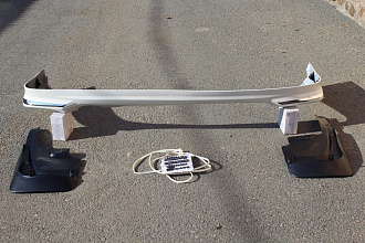 Губа задняя Land Cruiser 200 2012 +, Urban Sport , белый перламутр