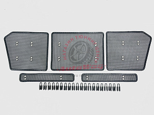 Тюнинг для Защитная сетка в решетку Prado 150 2014 - 2017 