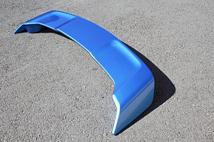 Тюнинг для Спойлер Lancer 10 2007 +, синий металлик 