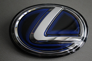 Эмблема RX 350 / RX 270 / RX 450H / GX 460 08 - 12 синяя