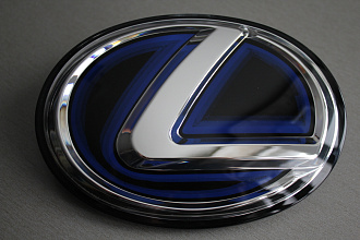 Эмблема RX 350 / RX 270 / RX 450H / GX 460 08 - 12 синяя