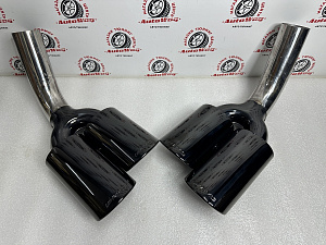 Тюнинг для Насадки глушителя Mercedes G-class W463 / G65 / G63 AMG , чёрные 