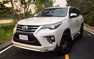 Обвес на Fortuner 2016 +, дизайн Ativus