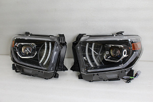 Тюнинг для Фары Tundra 2014 +, бегающий повтор , стиль 2