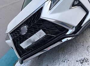 Тюнинг для Губа передняя с решеткой RX 350 / RX 200t / RX 450H 2016 +, дизайн TRD