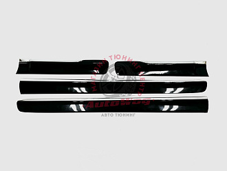 Молдинги дверей Prado 150 / GX 460 дизайн GX 460 черные