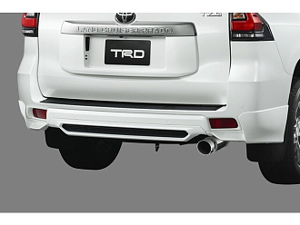 Клыки задние Prado 150 2018 +, белый перламутр