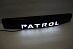 Планка Patrol Y62 над задним номером , чёрная , с подсветкой 