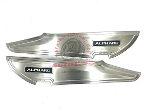 Тюнинг для Накладки Alphard H30 / Vellfire 30 на обшивку дверей, хром