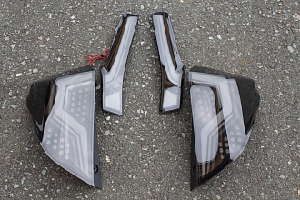 Стопы Fit 2013 +, дымчатые , динамические 