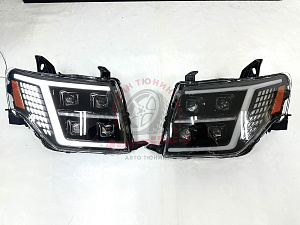 Тюнинг для Фары Pajero V90 2006 - 2020 , диодные 