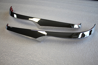 Накладки Land Cruiser 200 / Prado 150 на зеркала , вокруг повторителя , хром , дизайн LX 