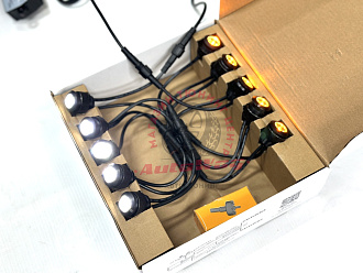 Дневные ходовые огни + повторитель 10 шт. стиль 2