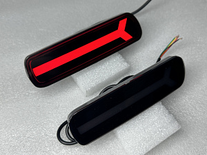 Тюнинг для Стопы дополнительные Land Cruiser 100 / LX 470 дымчатые (катафот), стиль 2