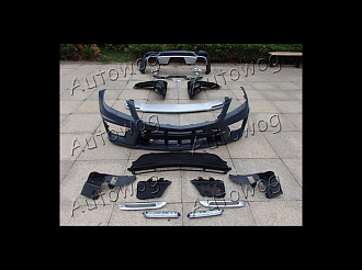 Обвес рестайлинговый на Mercedes ML-class W166 63 AMG