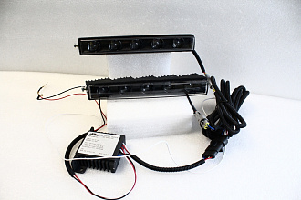 Ходовые огни дизайн Mercedes G-class W463 , черные  