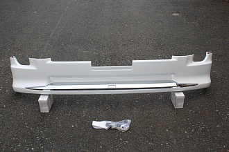 Губа передняя Land Cruiser 200 2012 +, Modellista , белый перламутр