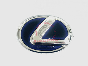 Эмблема Lexus синяя , 120 мм