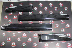 Тюнинг для Молдинги дверей Land Cruiser 300 чёрные