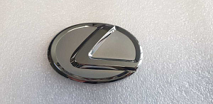 Эмблема на руль Lexus серебро