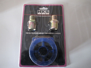 Проставка под масляный фильтр HKS синяя