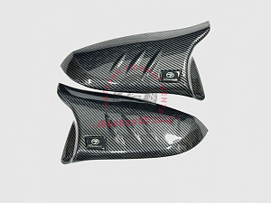 Тюнинг для Накладки Harrier 2014-2023 на зеркала , дизайн М-стиль, карбон 