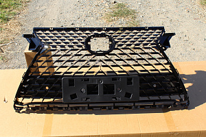 Тюнинг для Решетка RX 350 / RX 200t / RX 450H 2016 ~, в стиле 2020 чёрная, под F-sport бампер