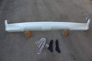 Тюнинг для Губа передняя Land Cruiser 200 2008 - 2011 белый перламутр , как оригинал