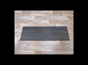 Сетка тюнингованная пластиковая (ромб), черная 120х40