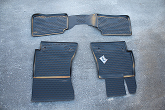 Коврики в салон Mercedes S-class W221 Novline (полиуретан)