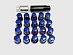 Гайки колёсные RAYS MSG синие 12*1.25 16г.+ 4 сек,+2 ключа,