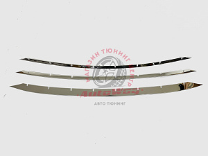 Тюнинг для Накладки Harrier 80 на нижнюю часть решетки , хром