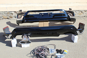 Тюнинг для Обвес на Land Cruiser 300 2022 + , чёрный перламутр, Modellista