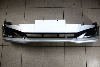 Губа передняя Prado 120 Modellista , серебро