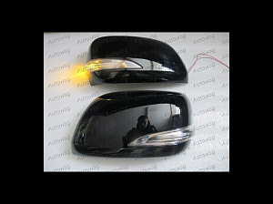 Тюнинг для Корпуса зеркал Land Cruiser 200 / LX 570 дизайн LX 570 2015 +, черные