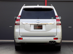 Тюнинг для Губа задняя Prado 150 2009 - 2012 Modellista белый перламутр