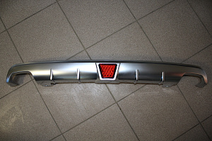 Тюнинг для Накладка Patrol Y62 на низ заднего бампера , хром 